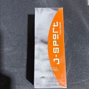 JAFRA J-Sport Eau de Toilette for Men - Bold Orange and Sleek Gray